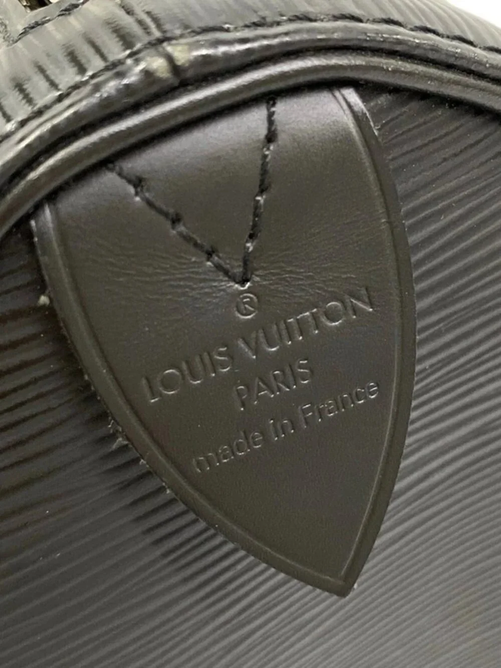LOUIS VUITTON Speedy 30 M59222 Noir Silver Hardware Epi SP1039 Handbag
